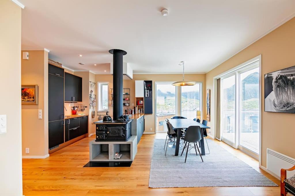 Amazing Seaview Lodge, Kabelvåg Екстериор снимка